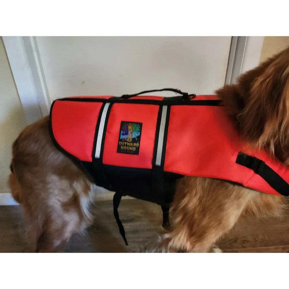 Outward Hound Pet / Dog / Canine Safety Jacket Vest Life Preserver - medium size